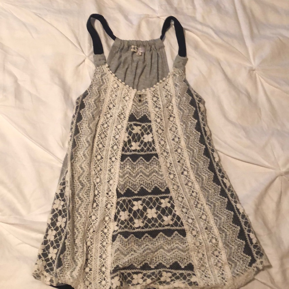 Lace tank top